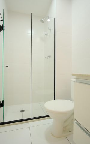 Apartamento à venda com 73m², 3 quartos e 2 vagasBanheiro social