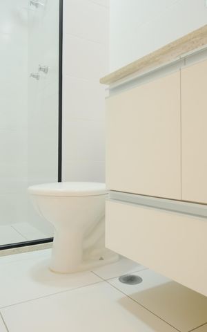 Apartamento à venda com 73m², 3 quartos e 2 vagasBanheiro social