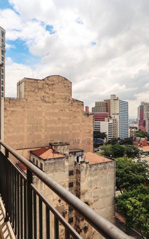 Studio para alugar com 25m², 1 quarto e sem vagaVaranda