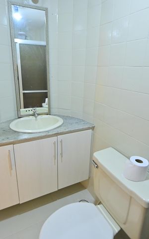 Apartamento para alugar com 62m², 1 quarto e 1 vaga Apartamento para alugar com 62m², 1 quarto e 1 vagaBanheiro da Suíte