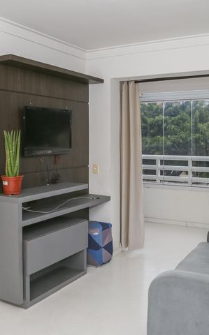 Apartamento à venda com 50m², 1 quarto e 1 vaga Apartamento à venda com 50m², 1 quarto e 1 vagaSala