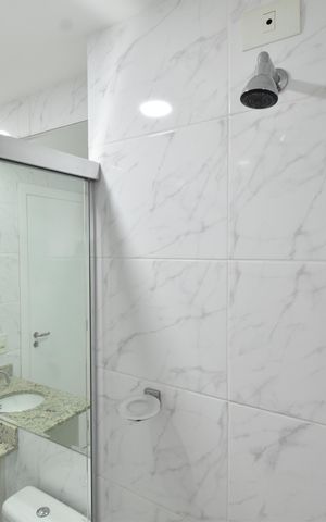 Apartamento à venda com 88m², 3 quartos e 1 vagaBanheiro social
