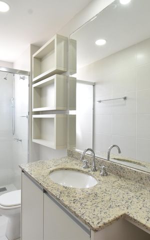 Apartamento à venda com 88m², 3 quartos e 1 vagaBanheiro da Suíte