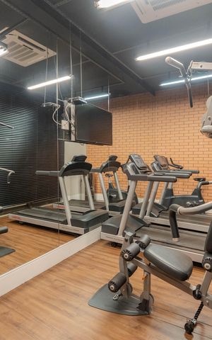 Studio à venda com 49m², 1 quarto e 1 vaga Studio à venda com 49m², 1 quarto e 1 vagaÁrea comum - Academia