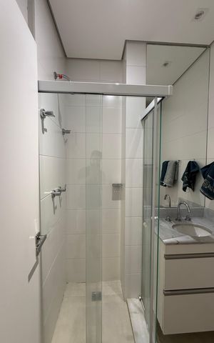 Apartamento para alugar com 32m², 1 quarto e sem vaga Apartamento para alugar com 32m², 1 quarto e sem vagaBanheiro social