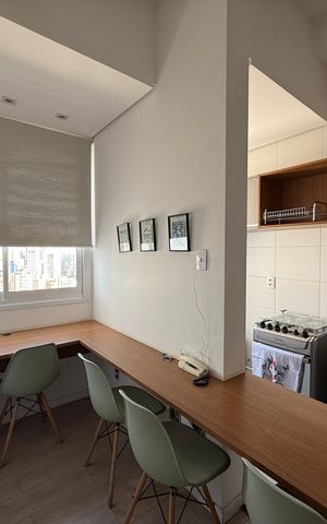 Apartamento para alugar com 32m², 1 quarto e sem vaga Apartamento para alugar com 32m², 1 quarto e sem vagaSala/cozinha