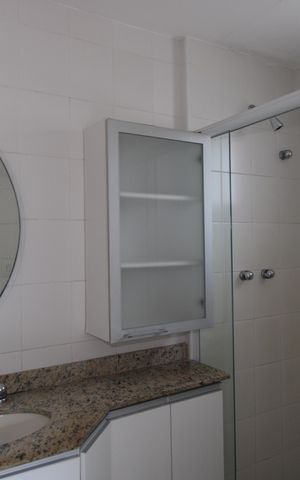 Apartamento para alugar com 94m², 3 quartos e 1 vagaBanheiro da suíte