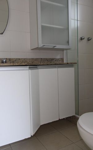 Apartamento para alugar com 94m², 3 quartos e 1 vagaBanheiro da suíte