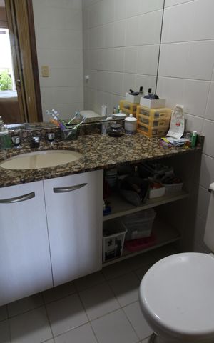Apartamento à venda com 117m², 3 quartos e 2 vagasBanheiro da Suíte