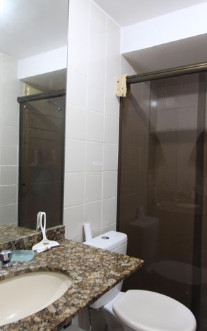 Apartamento à venda com 117m², 3 quartos e 2 vagasBanheiro Social