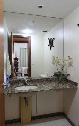 Apartamento à venda com 117m², 3 quartos e 2 vagasLavabo da Sala