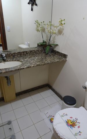 Apartamento à venda com 117m², 3 quartos e 2 vagasLavabo da Sala