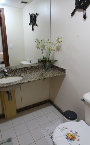 Apartamento à venda com 117m², 3 quartos e 2 vagasLavabo da Sala