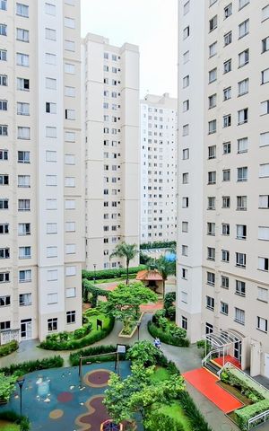 Apartamento à venda com 48m², 2 quartos e 1 vagaVista da Área de Serviço