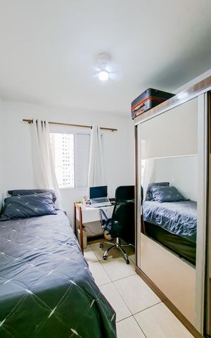 Apartamento à venda com 48m², 2 quartos e 1 vagaQuarto 1