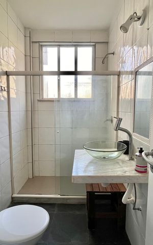 Apartamento para alugar com 70m², 3 quartos e sem vagaBanheiro social 