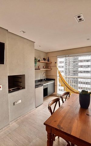 Apartamento para alugar com 107m², 2 quartos e 2 vagas Apartamento para alugar com 107m², 2 quartos e 2 vagasSacada