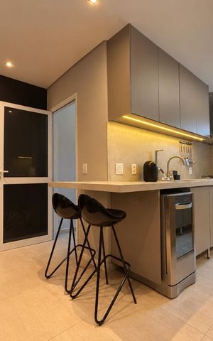 Apartamento para alugar com 107m², 2 quartos e 2 vagas Apartamento para alugar com 107m², 2 quartos e 2 vagasCozinha