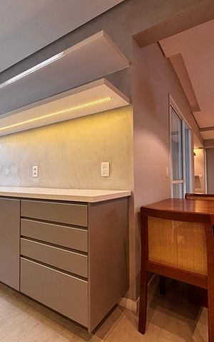 Apartamento para alugar com 107m², 2 quartos e 2 vagas Apartamento para alugar com 107m², 2 quartos e 2 vagasCozinha
