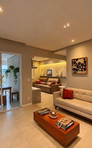 Apartamento para alugar com 107m², 2 quartos e 2 vagas Apartamento para alugar com 107m², 2 quartos e 2 vagasSala