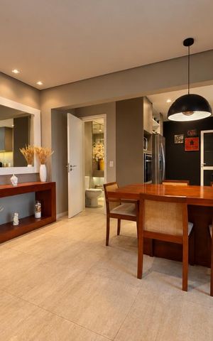 Apartamento para alugar com 107m², 2 quartos e 2 vagas Apartamento para alugar com 107m², 2 quartos e 2 vagasSala de Jantar