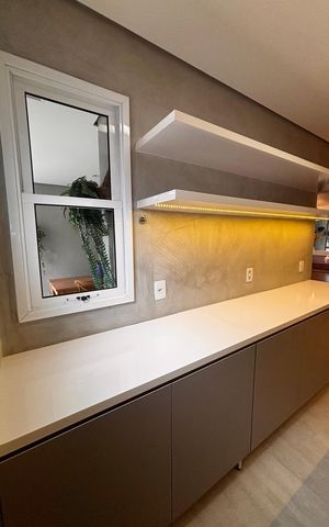 Apartamento para alugar com 107m², 2 quartos e 2 vagas Apartamento para alugar com 107m², 2 quartos e 2 vagasCozinha