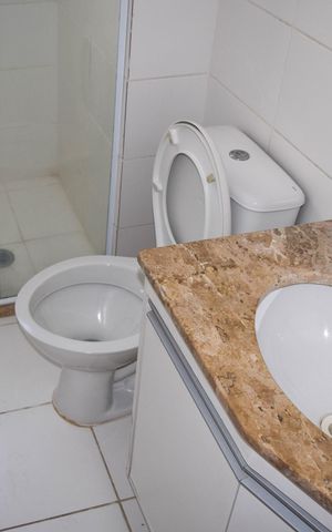 Apartamento à venda com 53m², 2 quartos e 1 vaga Apartamento à venda com 53m², 2 quartos e 1 vagaBanheiro da Suíte