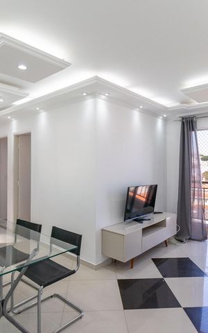Apartamento para alugar com 65m², 3 quartos e 1 vaga Apartamento para alugar com 65m², 3 quartos e 1 vagaSala