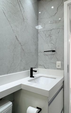 Apartamento para alugar com 56m², 2 quartos e 1 vaga Apartamento para alugar com 56m², 2 quartos e 1 vagaBanheiro Social