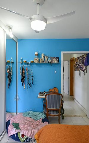Apartamento à venda com 115m², 3 quartos e 2 vagasQuarto 2