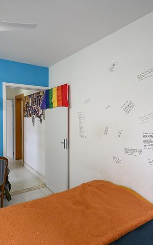 Apartamento à venda com 115m², 3 quartos e 2 vagasQuarto 2
