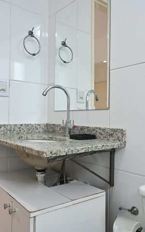 Apartamento à venda com 78m², 3 quartos e 2 vagasBanheiro Suíte 1