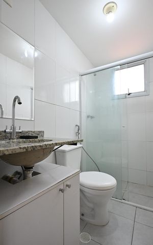Apartamento à venda com 78m², 3 quartos e 2 vagasBanheiro Suíte 1