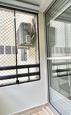 Studio à venda com 34m², 1 quarto e 1 vagaVaranda