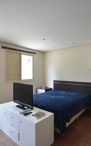 Studio para alugar com 26m², 1 quarto e 1 vaga