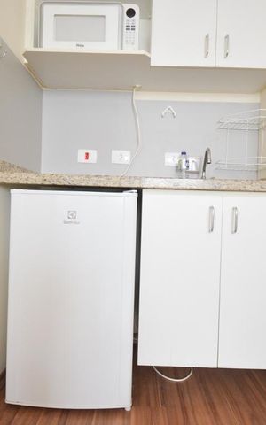 Studio para alugar com 26m², 1 quarto e 1 vaga