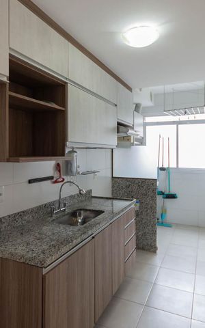 Apartamento à venda com 69m², 2 quartos e 1 vagaCozinha e Área de Serviço