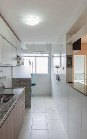 Apartamento à venda com 69m², 2 quartos e 1 vagaCozinha e Área de Serviço