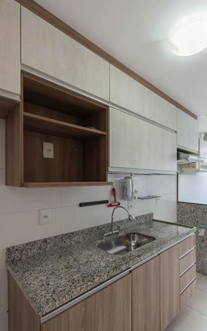 Apartamento à venda com 69m², 2 quartos e 1 vagaCozinha e Área de Serviço