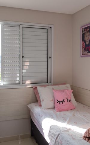 Apartamento à venda com 62m², 3 quartos e 1 vagaQuarto 2