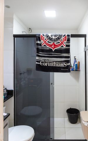 Apartamento à venda com 62m², 3 quartos e 1 vagaBanheiro social