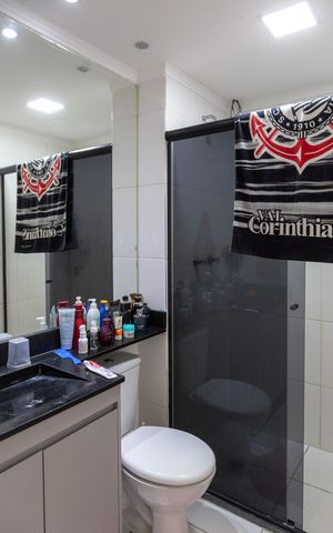 Apartamento à venda com 62m², 3 quartos e 1 vagaBanheiro social