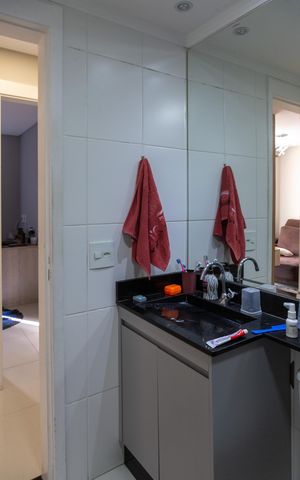Apartamento à venda com 62m², 3 quartos e 1 vagaBanheiro social