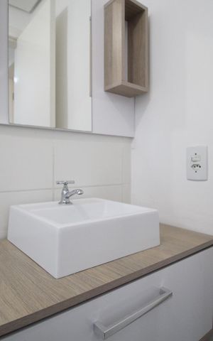 Apartamento à venda com 63m², 3 quartos e 2 vagasBanheiro