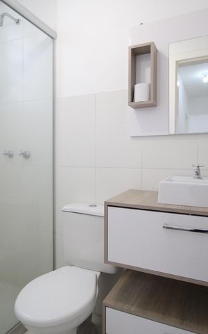 Apartamento à venda com 63m², 3 quartos e 2 vagasBanheiro