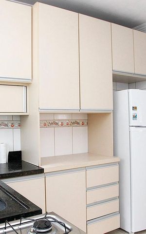 Apartamento para alugar com 65m², 2 quartos e sem vagaCozinha 