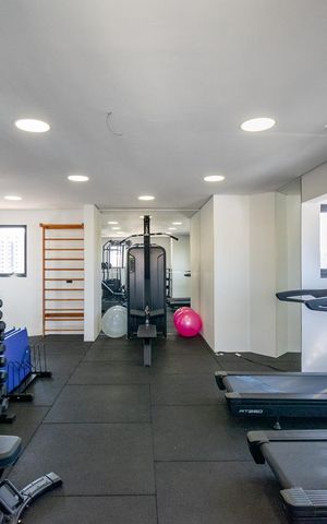 Apartamento para alugar com 39m², 1 quarto e 1 vaga Apartamento para alugar com 39m², 1 quarto e 1 vagaÁrea comum - Academia