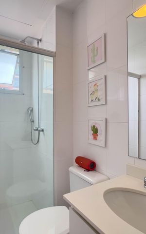 Apartamento à venda com 150m², 3 quartos e 3 vagas Apartamento à venda com 150m², 3 quartos e 3 vagasBanheiro do quarto 3