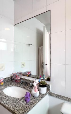 Apartamento à venda com 150m², 3 quartos e 3 vagas Apartamento à venda com 150m², 3 quartos e 3 vagasBanheiro do quarto 2