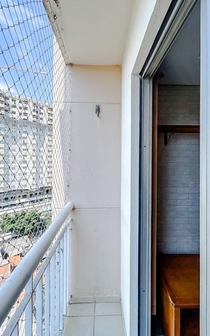 Apartamento à venda com 52m², 2 quartos e 1 vagaVaranda